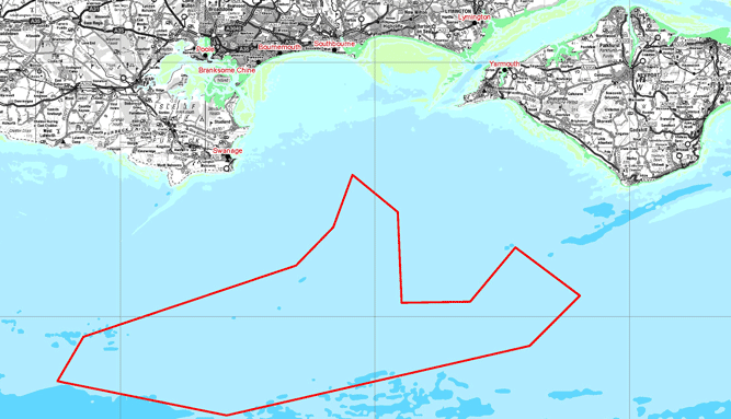 Navitus Bay wind farm proposed site &copy;  SW